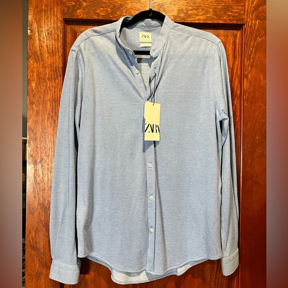 2 ZARA button down shirts